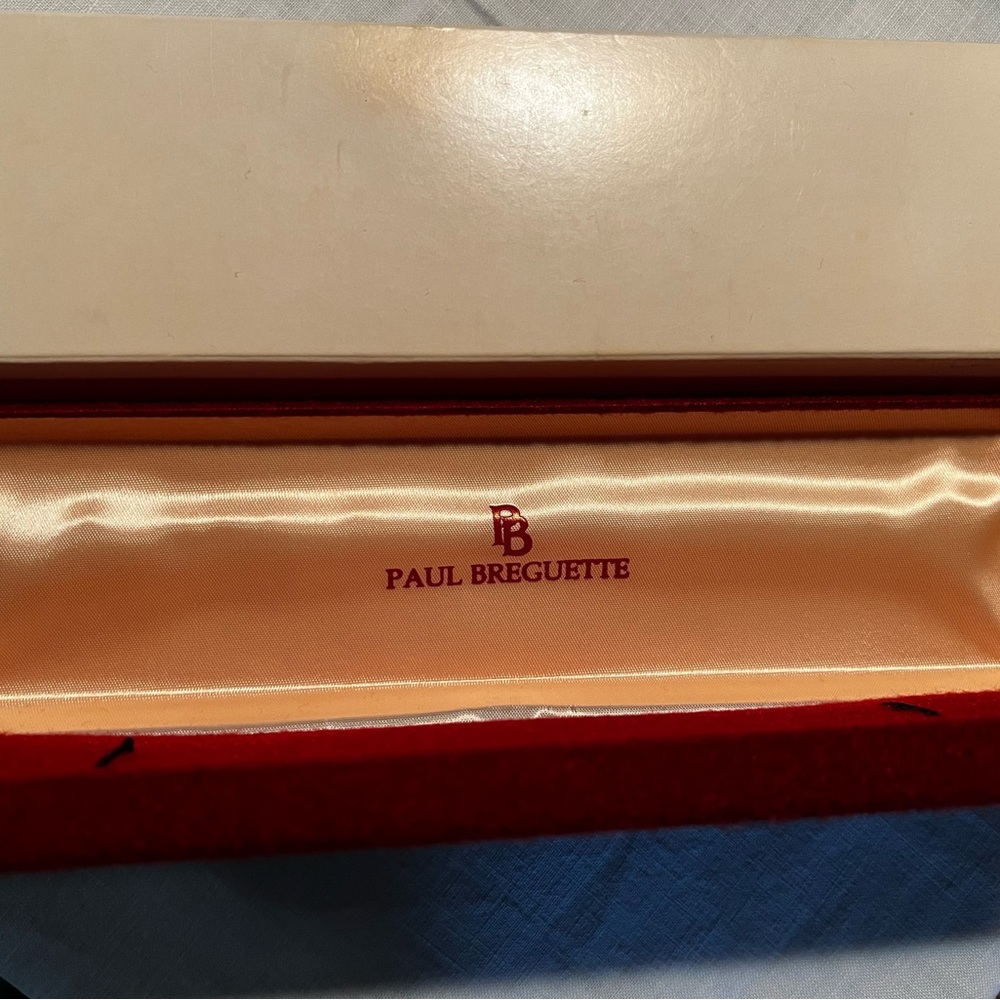 Vintage Paul Breguette Empty Women’s Watch Box **RARE**
